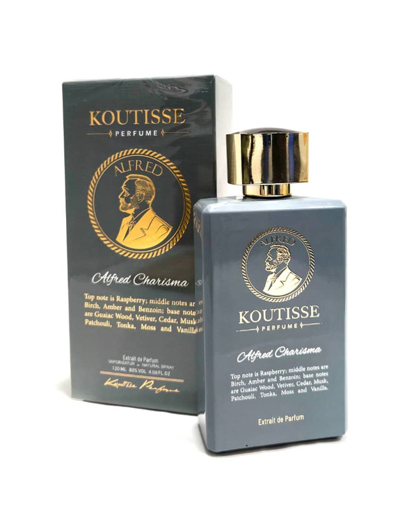 عطر Alfred Charisma با طراحی لوکس و رایحه وانیلی